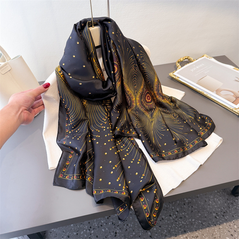 xyueanlo SR-054 Satin Royale Scarf - View 1